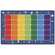 Carpets for Kids Fun With Phonics Rectangle Rug - 13.33 ft Length x 100" Width - Rectangle - Fun With Phonics