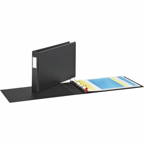 Cardinal EasyOpen Locking Slant-D Tabloid Binders - 1 1/2" Binder Capacity - Tabloid - 11" x 17" Sheet Size - 350 Sheet Capacity