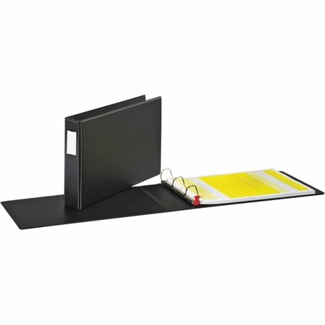 Cardinal EasyOpen Locking Slant-D Tabloid Binders - 2" Binder Capacity - Tabloid - 11" x 17" Sheet Size - 525 Sheet Capacity - 1