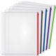 Cardinal Zipper Binder Pockets - 0.50" Maximum Capacity - 100 x Sheet Capacity - For Letter 8 1/2" x 11" Sheet - 3 x Holes - Rin