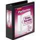 Cardinal Performer ClearVue Slant-D Ring Binder - 3" Binder Capacity - Letter - 8 1/2" x 11" Sheet Size - 725 Sheet Capacity - 2