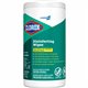 CloroxPro Disinfecting Wipes - Ready-To-Use - Fresh Scent - 75 / Canister - 480 / Pallet - Easy Tear, Pre-moistened, Bleach-free
