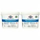 Clorox Healthcare Bleach Germicidal Wipes - Ready-To-Use - 12" Length x 12" Width - 110 / Canister - 2 / Carton - Anti-corrosive