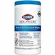 Clorox Healthcare Bleach Germicidal Wipes - For Multipurpose - Ready-To-Use - 5" Length x 6" Width - 150 / Canister - 1 Each - D