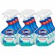 Clorox Disinfecting Bathroom Foamer with Bleach - For Bathroom - 30 fl oz (0.9 quart) - 9 / Carton - Disinfectant - Clear
