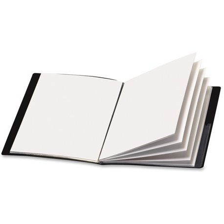 Cardinal ShowFile 50232 Letter Presentation Book - 8 1/2" x 11" - 48 Sheet Capacity - 24 Internal Pocket(s) - Polypropylene, Pol