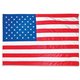 Advantus Heavyweight Nylon Outdoor U.S. Flag - United States - 96" x 60" - Heavyweight, Grommet, Durable - Nylon, Brass - Red, W