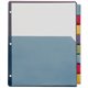 Cardinal Extra-tough Poly Dividers - 8 Tab(s) - 8 Tab(s)/Set - Letter - 8.50" Width x 11" Length - 3 Hole Punched - Multicolor P