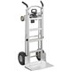 Cosco 3-in-1 Assist Series Hand Truck - 1000 lb Capacity - 4 Casters - Aluminum - x 19" Width x 21" Depth x 47.5" Height - Silve