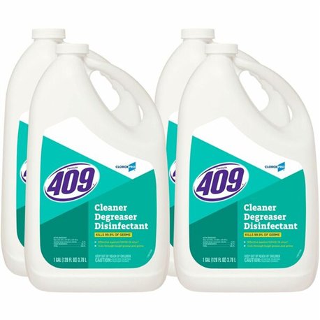 Clorox Commercial Solutions Formula 409 Cleaner Degreaser Disinfectant Refill - Liquid - 128fl oz - 4 / Carton - Refill