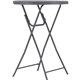 Dorel Zown Commercial Cocktail Folding Table - For - Table TopRound Top - Four Leg Base - 4 Legs - 350 lb Capacity x 32" Table T