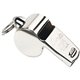 Champion Sports Heavyweight Metal Whistle - 1 Dozen - Silver