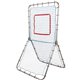 Champion Sports Multi-Sport Pitch Back Screen - 1 PackBlue - Nylon Net, Steel Frame