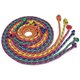 Champion Sports CR Series 8' Jump Ropes - 96" Length - Braided - Assorted, Yellow, Orange, Red, Purple, Green - Nylon