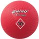 Champion Sports Playground Ball - 10" - Nylon - Red - 1  Each