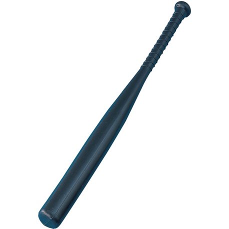 Champion Sports Solid Lightweight Plastic Bat - Black - Plastic