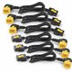 APC by Schneider Electric AP8714R Power Extension Cord - For PDU - Black - 4 ft Cord Length - IEC 60320 C20 / IEC 60320 C20 - 1