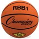 Champion Sports Size 7 Rubber Basketball Orange - 29.50" - 7 - Rubber, Nylon - Orange - 1  Each