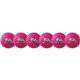 Champion Sports Rhino Skin Low Bounce Dodgeball Set - 6.30" - Low Density Foam - Neon Pink - 6 / Set