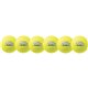 Champion Sports Rhino Skin 6" Dodgeball Set - 6.30" - Child - Neon Yellow - 6 / Set