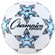 Champion Sports Viper Soccer Ball Size 5 - 8.75" - Size 5 - Thermoplastic Polyurethane (TPU) - Blue, Black, White - 1  Each