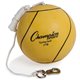 Champion Sports Yellow Tether Ball - Rubber, Nylon - Yellow - 1  Each