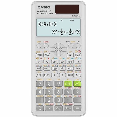 Casio FX115ESPLUS Scientific Calculator - Hard Case, Auto Power Off, Dual Power, Textbook Display - 4 Line(s) - 16 Digits - Batt