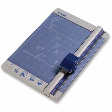 CARL Professional 12" Rotary Paper Trimmer - 1 x Blade(s)Cuts 10Sheet - 12" Cutting Length - Straight Cutting - 0.8" Height x 10