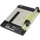 CARL Heavy-Duty Metal Base 12" Paper Trimmer - 1 x Blade(s)Cuts 36Sheet - 12" Cutting Length - Straight, Perforated Cutting - 0.