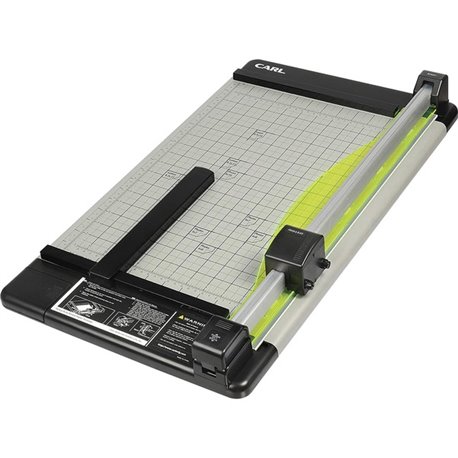 CARL Heavy-Duty Metal Base 18" Paper Trimmer - 1 x Blade(s)Cuts 36Sheet - 18" Cutting Length - Straight, Perforated Cutting - 0.