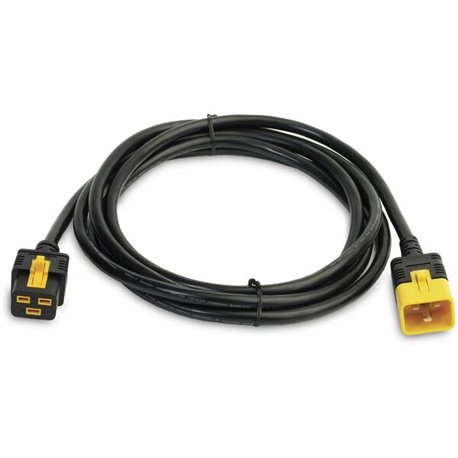 APC by Schneider Electric Power Interconnect Cord - For PDU - 16 A - Black - 10 ft Cord Length - IEC 60320 C20 / IEC 60320 C20 -