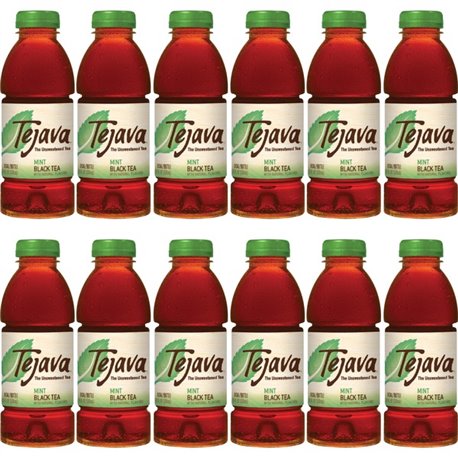 Tejava Mint Black Tea Bottle - 102 / Pallet