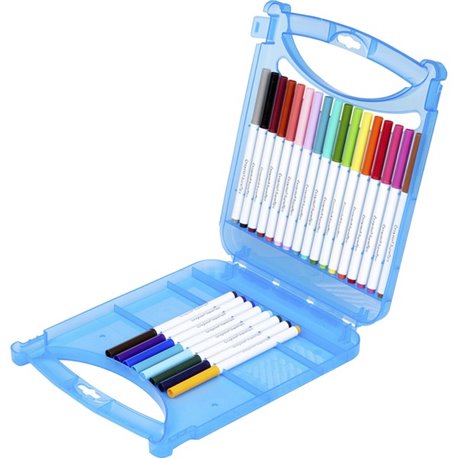 Crayola Super Tips Art Kit - Classroom, Home, Art - Recommended For 4 Year - 65 Piece(s) - 1.25"Height x 9.25"Width x 11.30"Leng