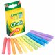 Crayola Colored Chalk - 3.3" Length - 0.4" Diameter - Assorted - 12 / Box - Non-toxic