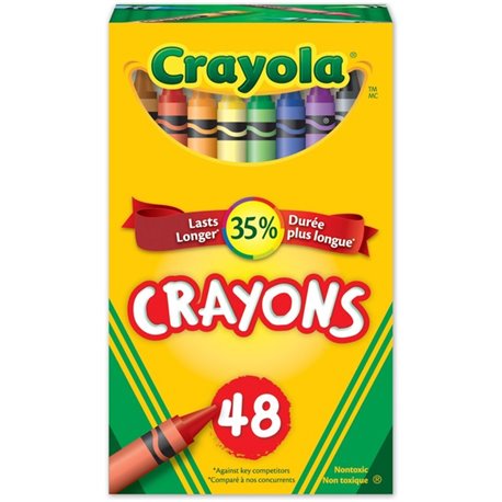 Crayola 48 Crayons - Assorted - 48 / Box