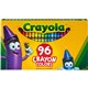 Crayola Built-in Sharpener 96 Count Crayons - Assorted - 96 / Box