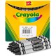 Crayola Bulk Crayons - Black - 12 / Box