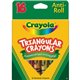 Crayola Triangular Anti-roll Crayons - Assorted - 16 / Box