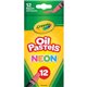 Crayola Oil Pastels - Neon - 12 / Set