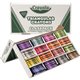 Crayola Triangular Anti-roll Crayons - Black, Blue, Blue Violet, Brown, Carnation Pink, Green, Orange, Red, Red Orange, Red Viol