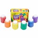 Crayola Washable Kids' Paint Set - 2 fl oz - 6 / Set - Yellow, White, Orange, Green, Red, Blue