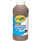 Crayola Washable Paint - 16 oz - 1 Each - Brown