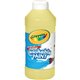 Crayola Washable Paint - 16 oz - 1 Each - Yellow