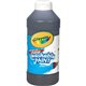 Crayola Washable Paint - 16 oz - 1 Each - Black