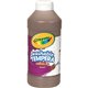 Crayola Artista II Washable Tempera Paints - 16 oz - 1 Each - Brown