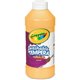 Crayola Artista II Washable Tempera Paints - 16 fl oz - 1 Each - Peach