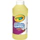 Crayola Artista II Washable Tempera Paints - 16 oz - 1 Each - Yellow