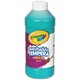 Crayola Artista II Washable Tempera Paints - 16 oz - 1 Each - Turquoise