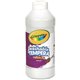 Crayola Artista II Washable Tempera Paint - 16 oz - 1 Each - White