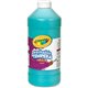 Crayola Washable Tempera Paint - 1 quart - 1 Each - Turquoise